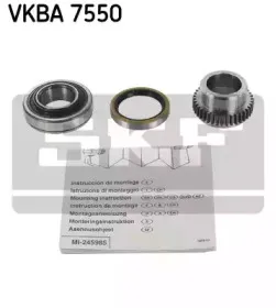 VKBA 7550 SKF Комплект подшипника ступицы колеса